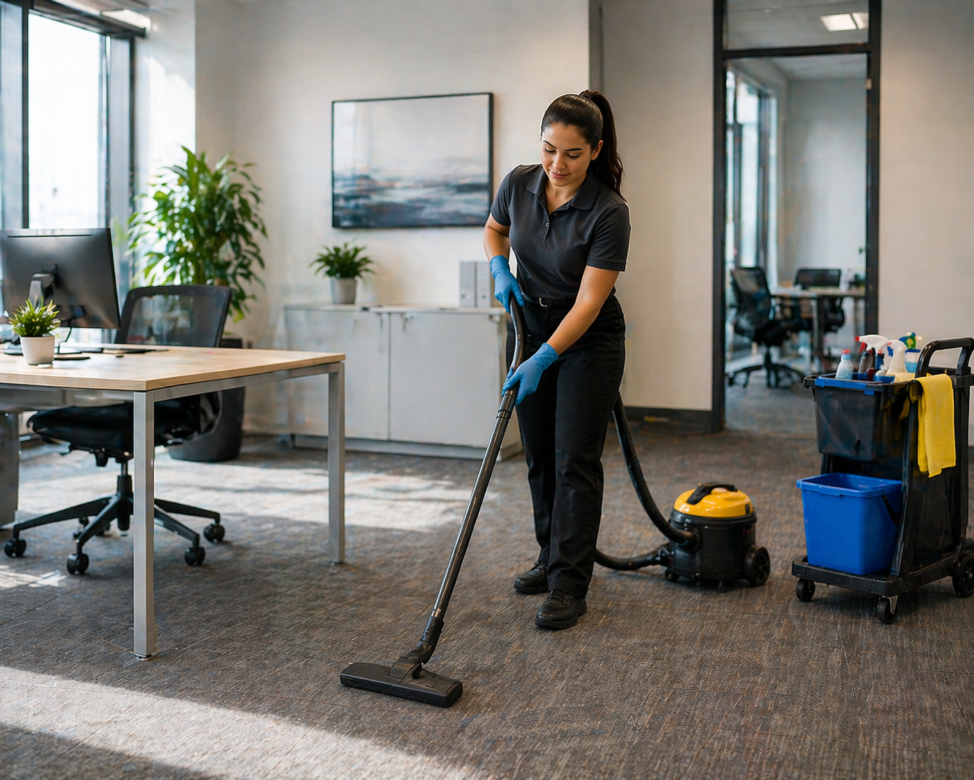 Office carpet cleaning